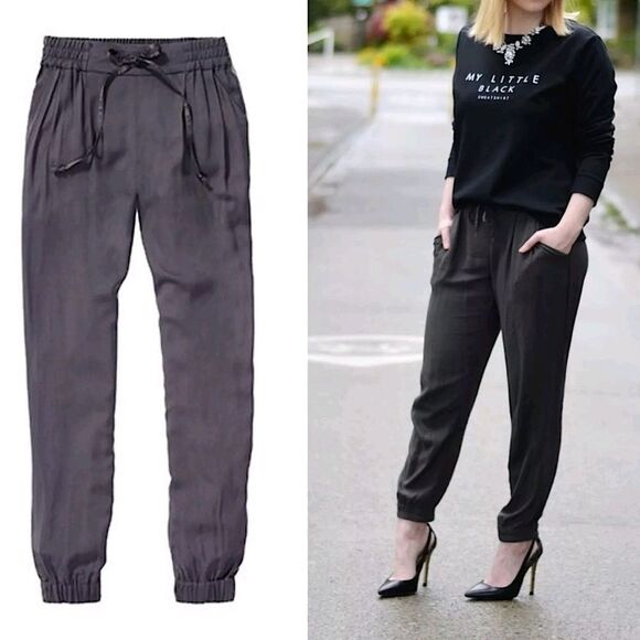 Aritzia Pants Talula Los Feliz Pant Joggers Gray Size S - Picture 5 of 11